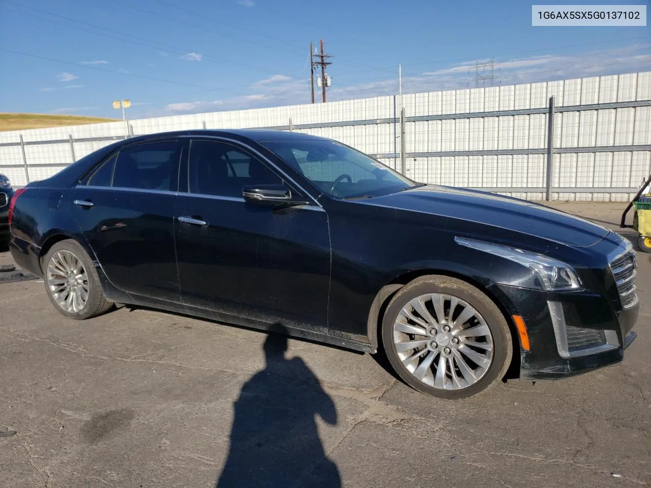 2016 Cadillac Cts Luxury Collection VIN: 1G6AX5SX5G0137102 Lot: 66567154