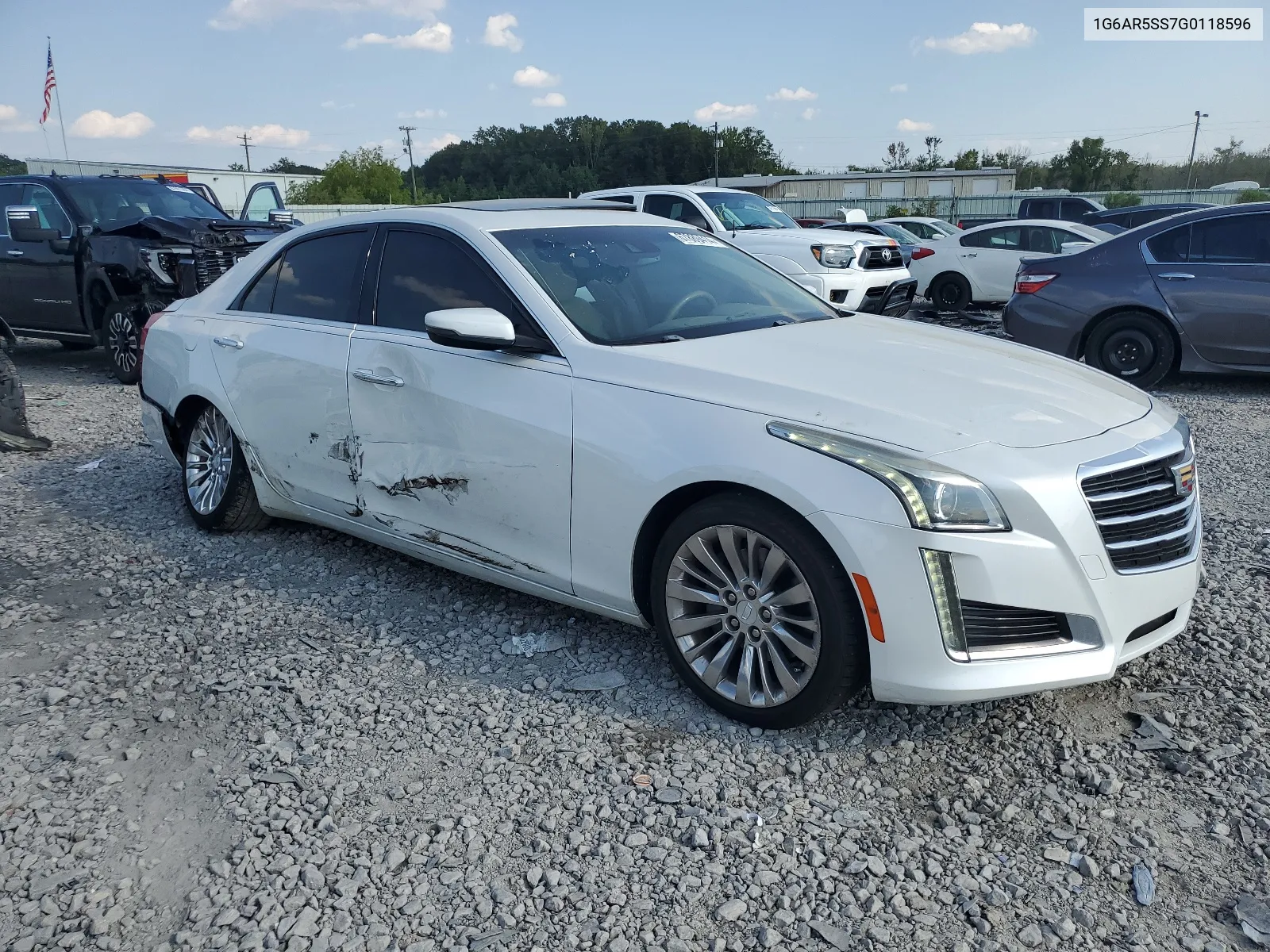 1G6AR5SS7G0118596 2016 Cadillac Cts Luxury Collection