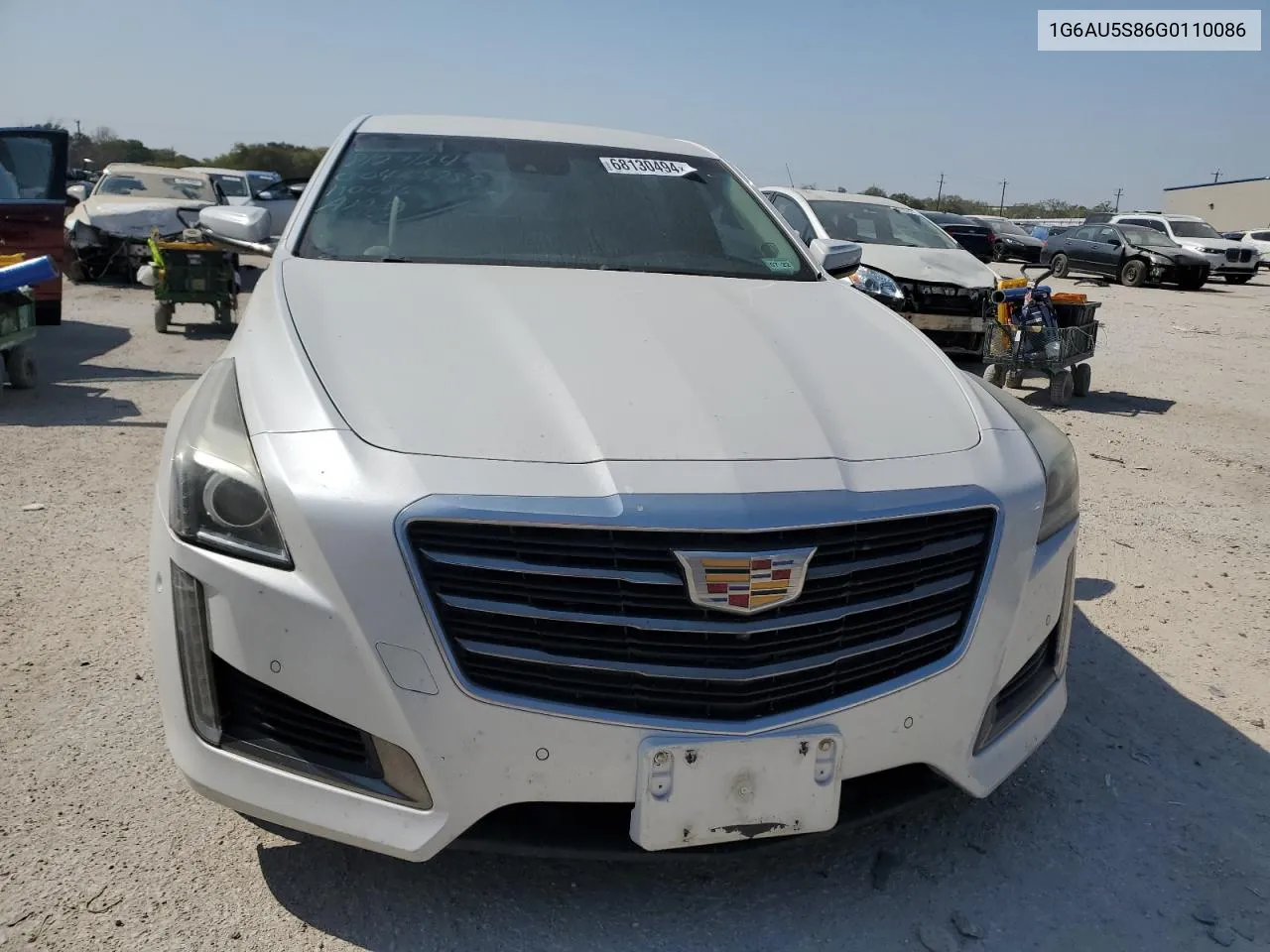 1G6AU5S86G0110086 2016 Cadillac Cts Vsport