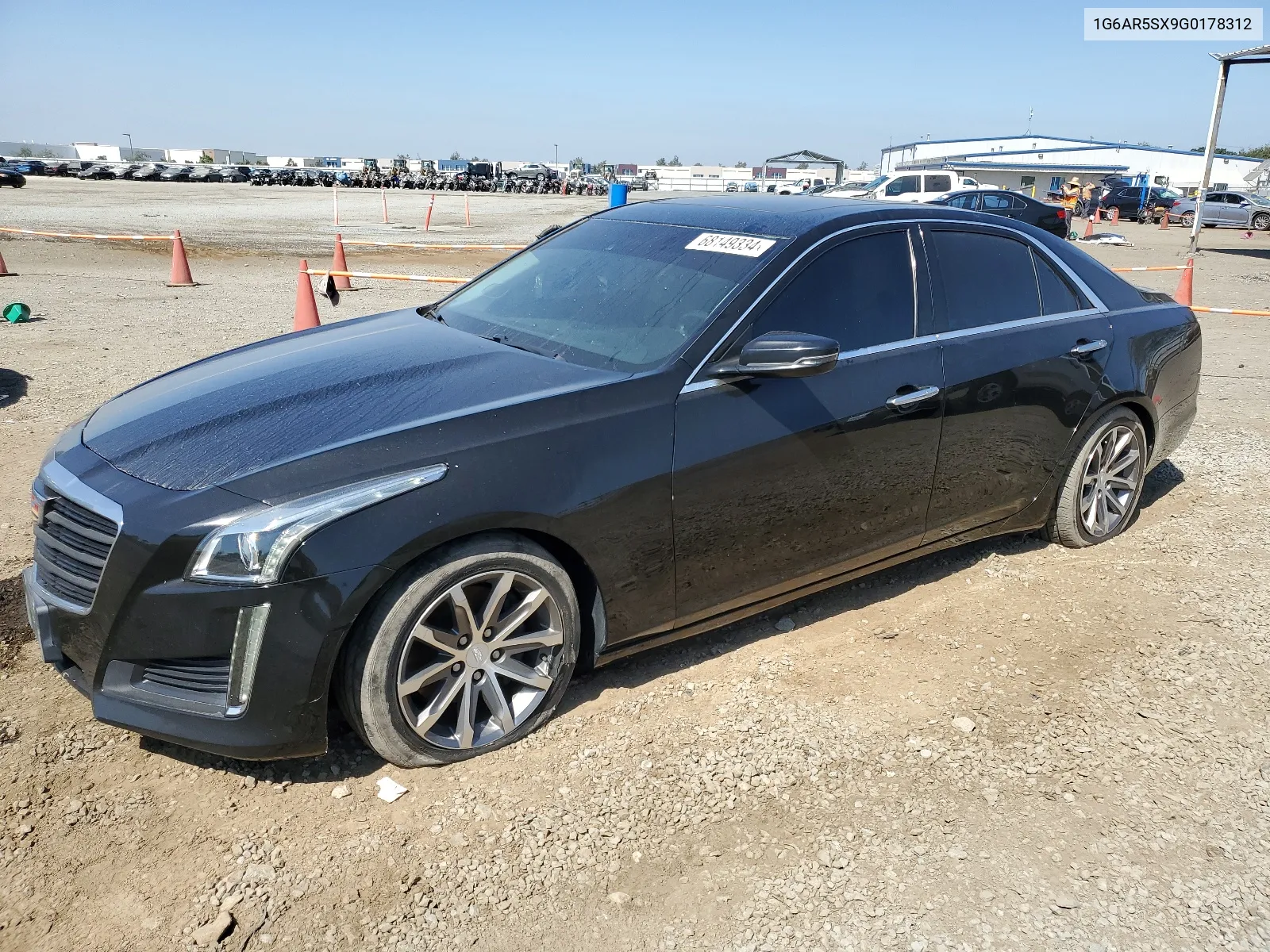 1G6AR5SX9G0178312 2016 Cadillac Cts Luxury Collection