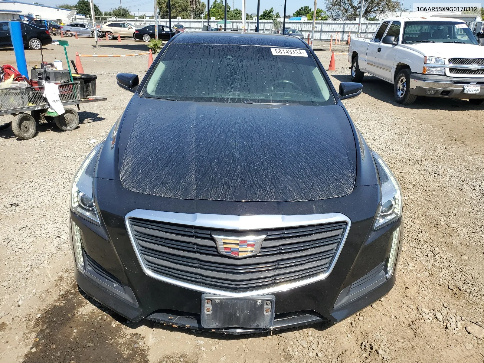 2016 Cadillac Cts Luxury Collection VIN: 1G6AR5SX9G0178312 Lot: 68149334