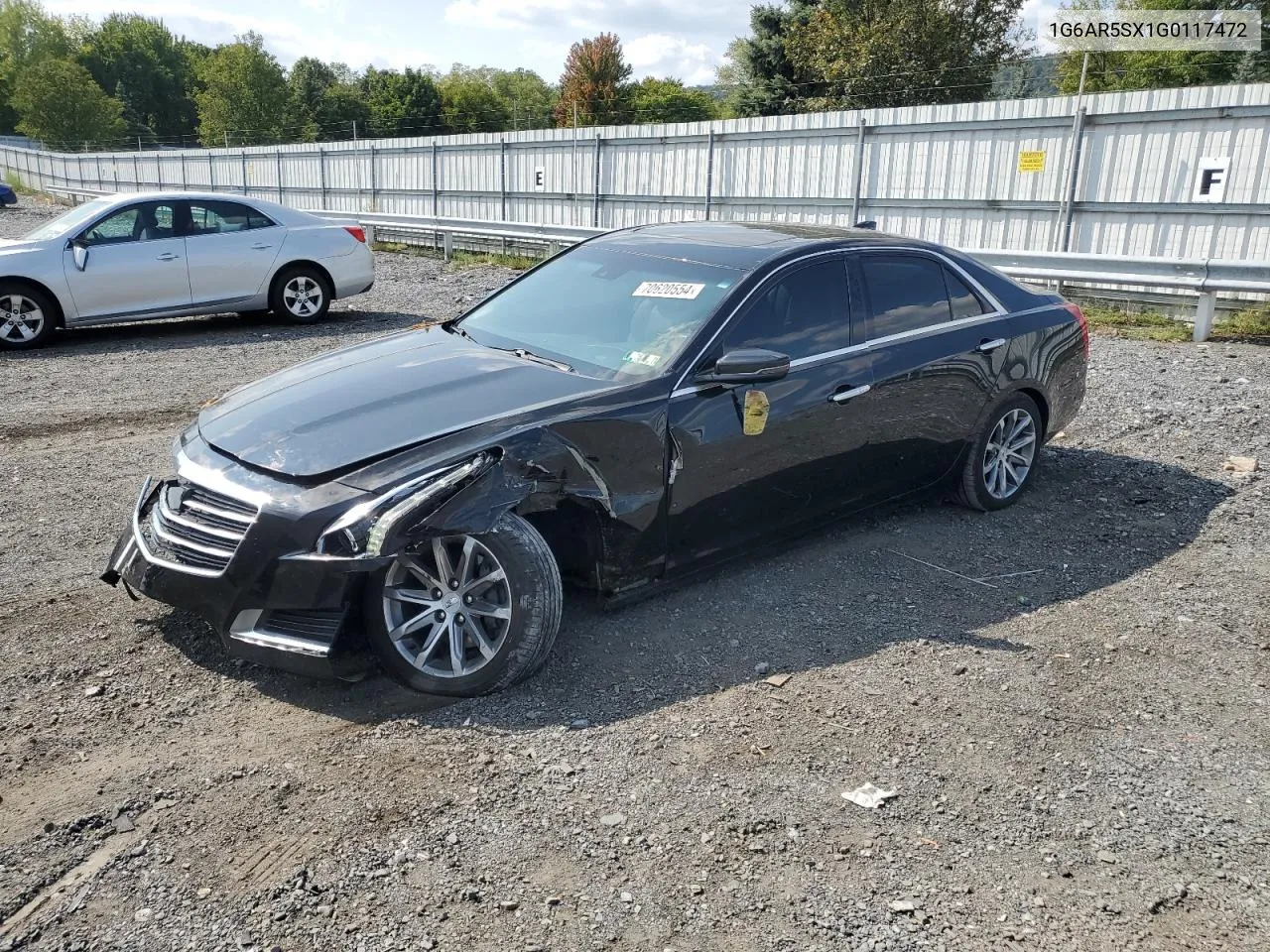 2016 Cadillac Cts Luxury Collection VIN: 1G6AR5SX1G0117472 Lot: 70620554