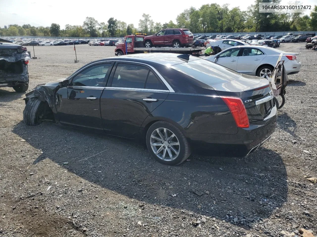 2016 Cadillac Cts Luxury Collection VIN: 1G6AR5SX1G0117472 Lot: 70620554