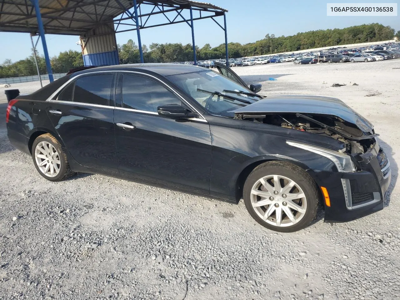 2016 Cadillac Cts VIN: 1G6AP5SX4G0136538 Lot: 71800864