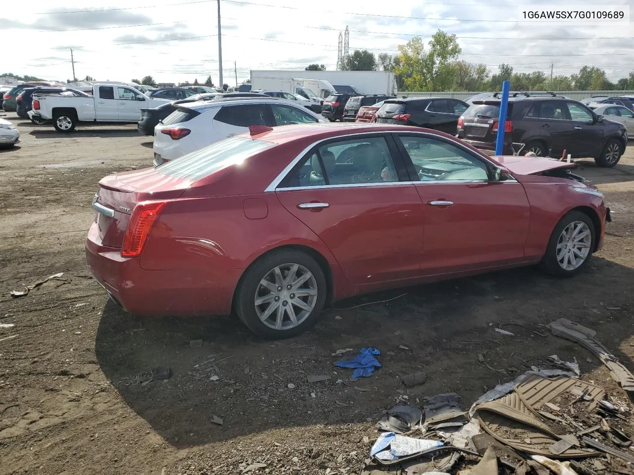 2016 Cadillac Cts VIN: 1G6AW5SX7G0109689 Lot: 72711504