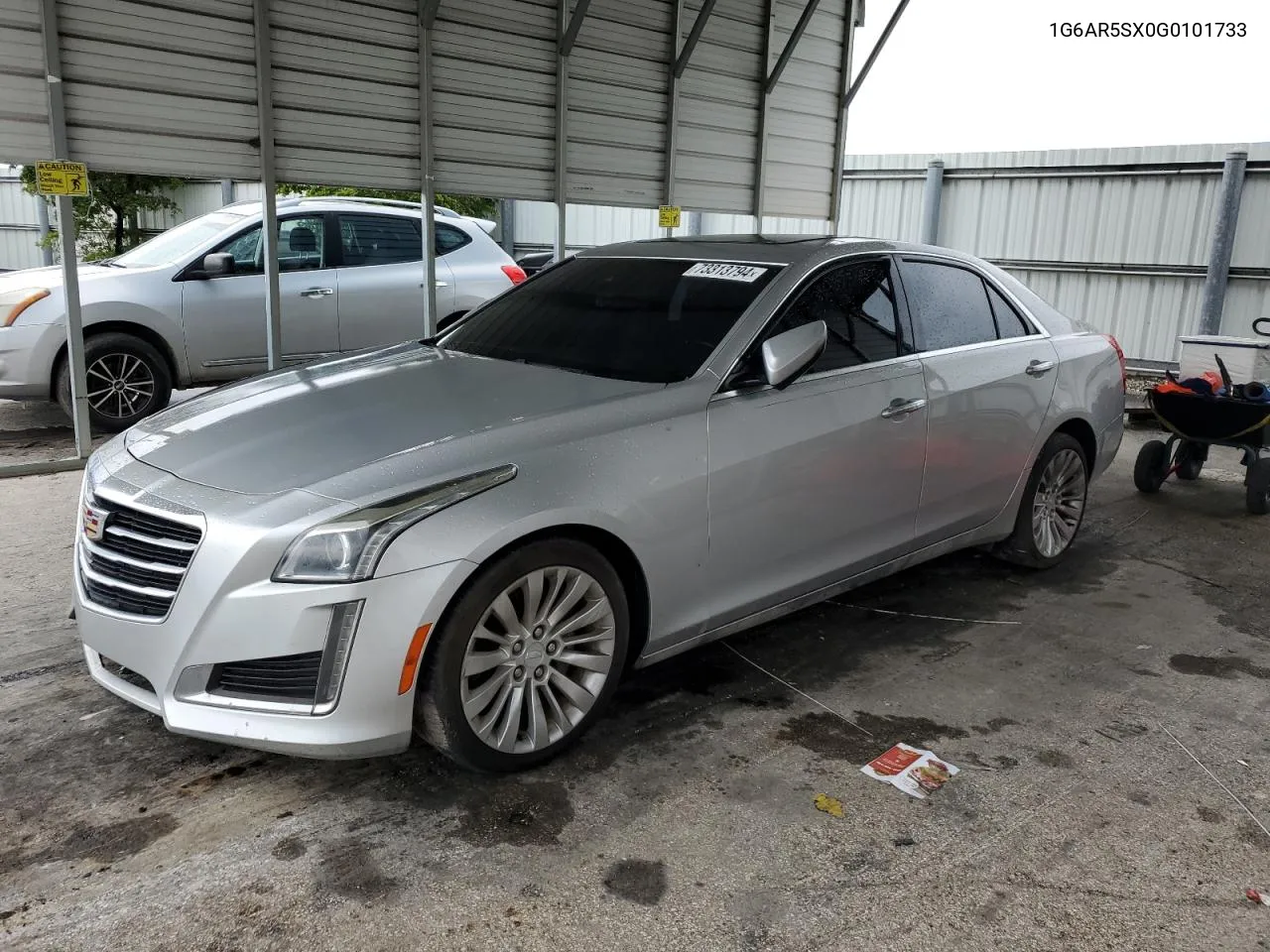 2016 Cadillac Cts Luxury Collection VIN: 1G6AR5SX0G0101733 Lot: 73313794