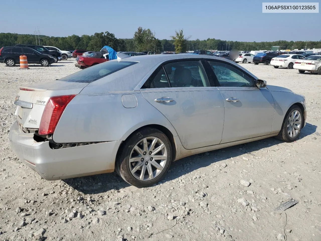 2016 Cadillac Cts VIN: 1G6AP5SX1G0123505 Lot: 74794124