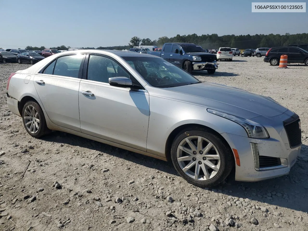 2016 Cadillac Cts VIN: 1G6AP5SX1G0123505 Lot: 74794124