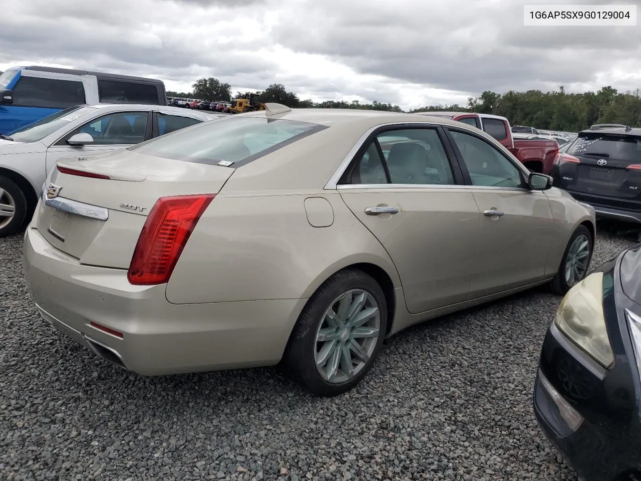 2016 Cadillac Cts VIN: 1G6AP5SX9G0129004 Lot: 74815724