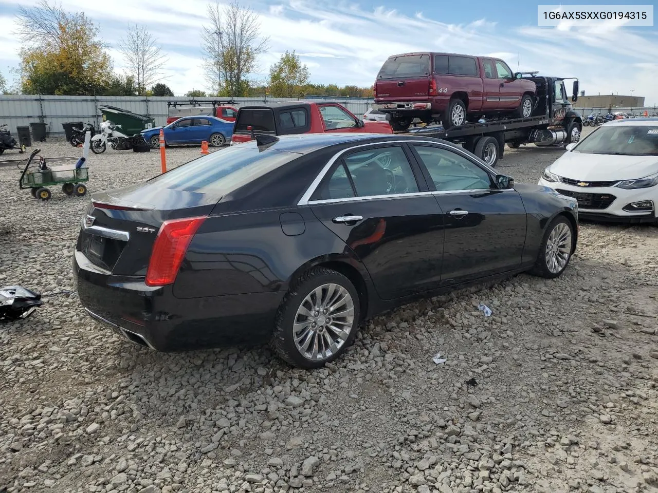 1G6AX5SXXG0194315 2016 Cadillac Cts Luxury Collection