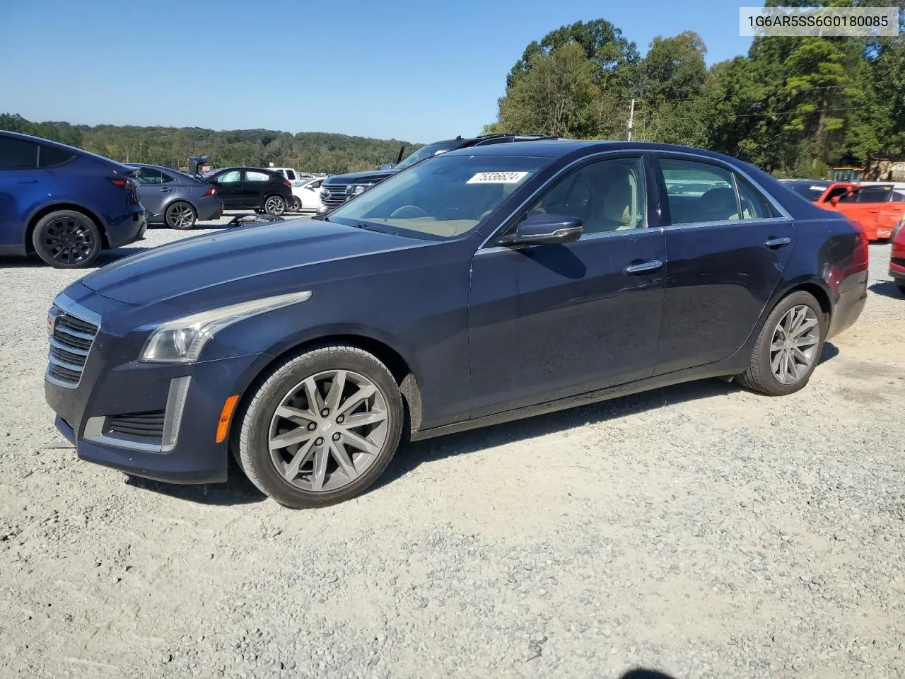 2016 Cadillac Cts Luxury Collection VIN: 1G6AR5SS6G0180085 Lot: 75336624