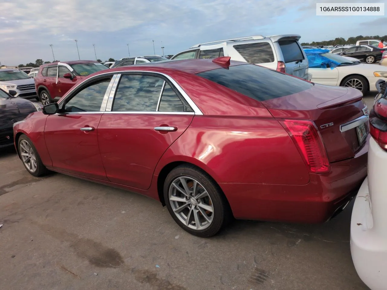 2016 Cadillac Cts Luxury Collection VIN: 1G6AR5SS1G0134888 Lot: 75348534