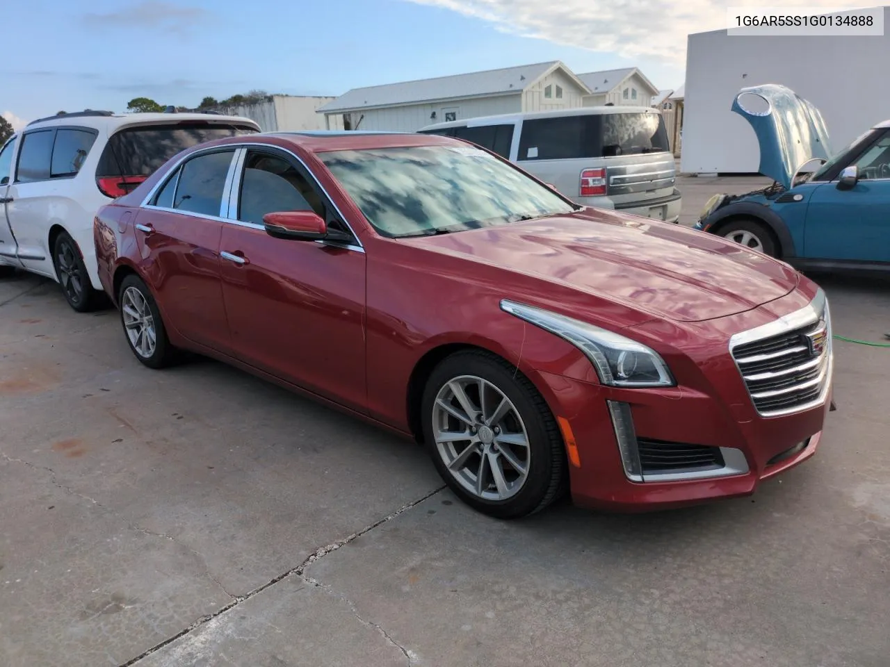 2016 Cadillac Cts Luxury Collection VIN: 1G6AR5SS1G0134888 Lot: 75348534