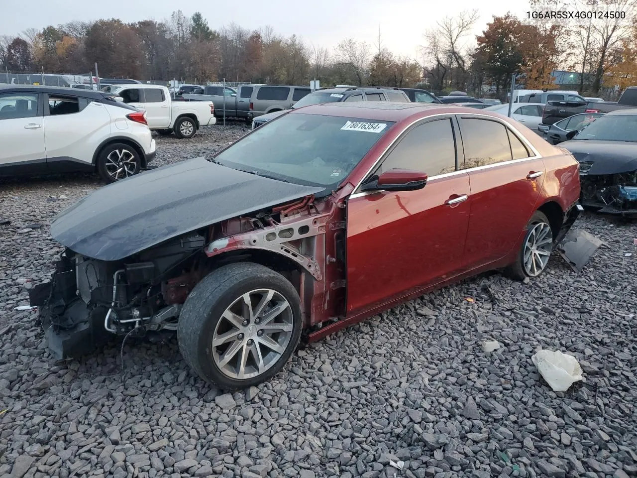 2016 Cadillac Cts Luxury Collection VIN: 1G6AR5SX4G0124500 Lot: 78616354