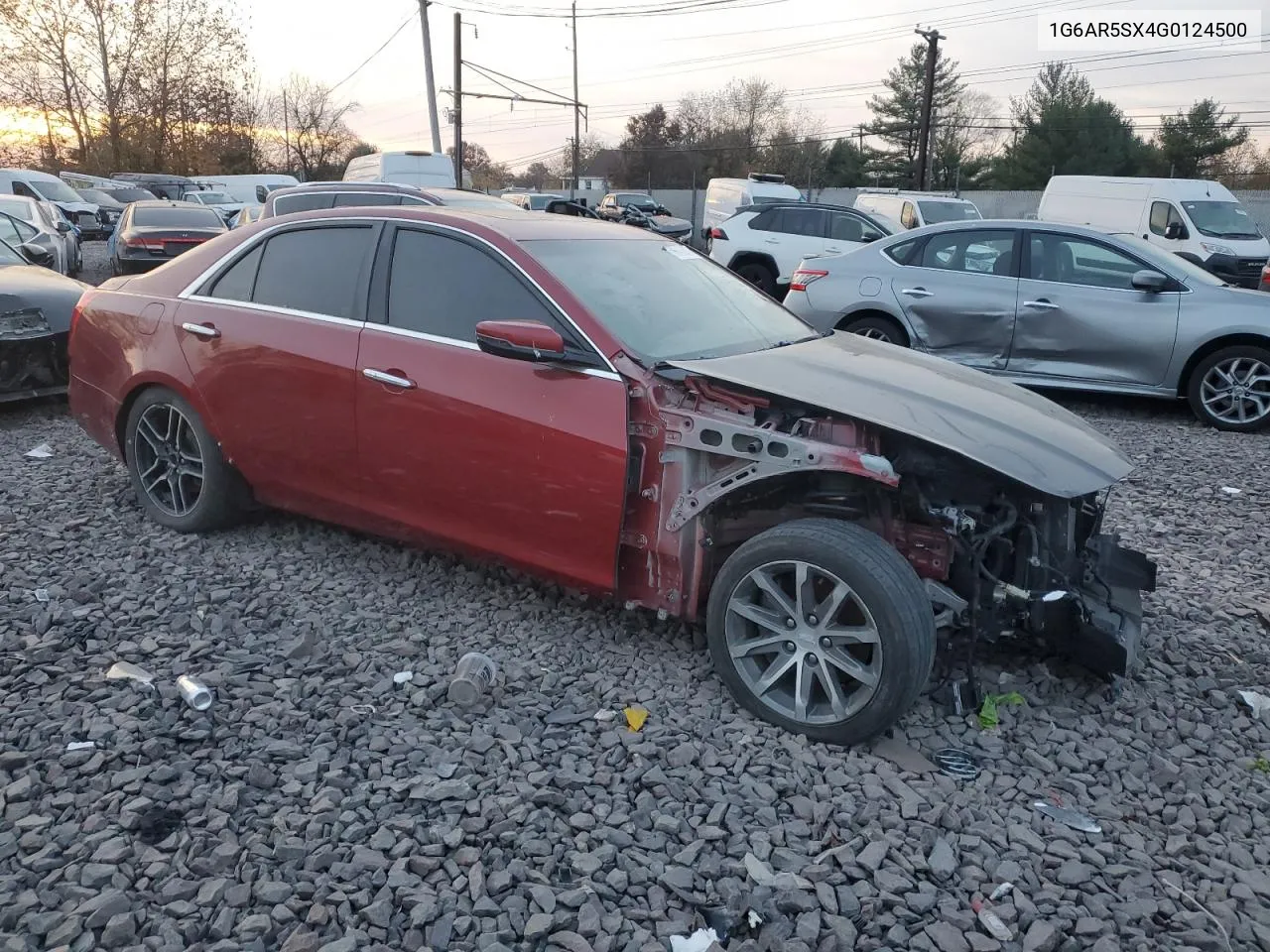 2016 Cadillac Cts Luxury Collection VIN: 1G6AR5SX4G0124500 Lot: 78616354