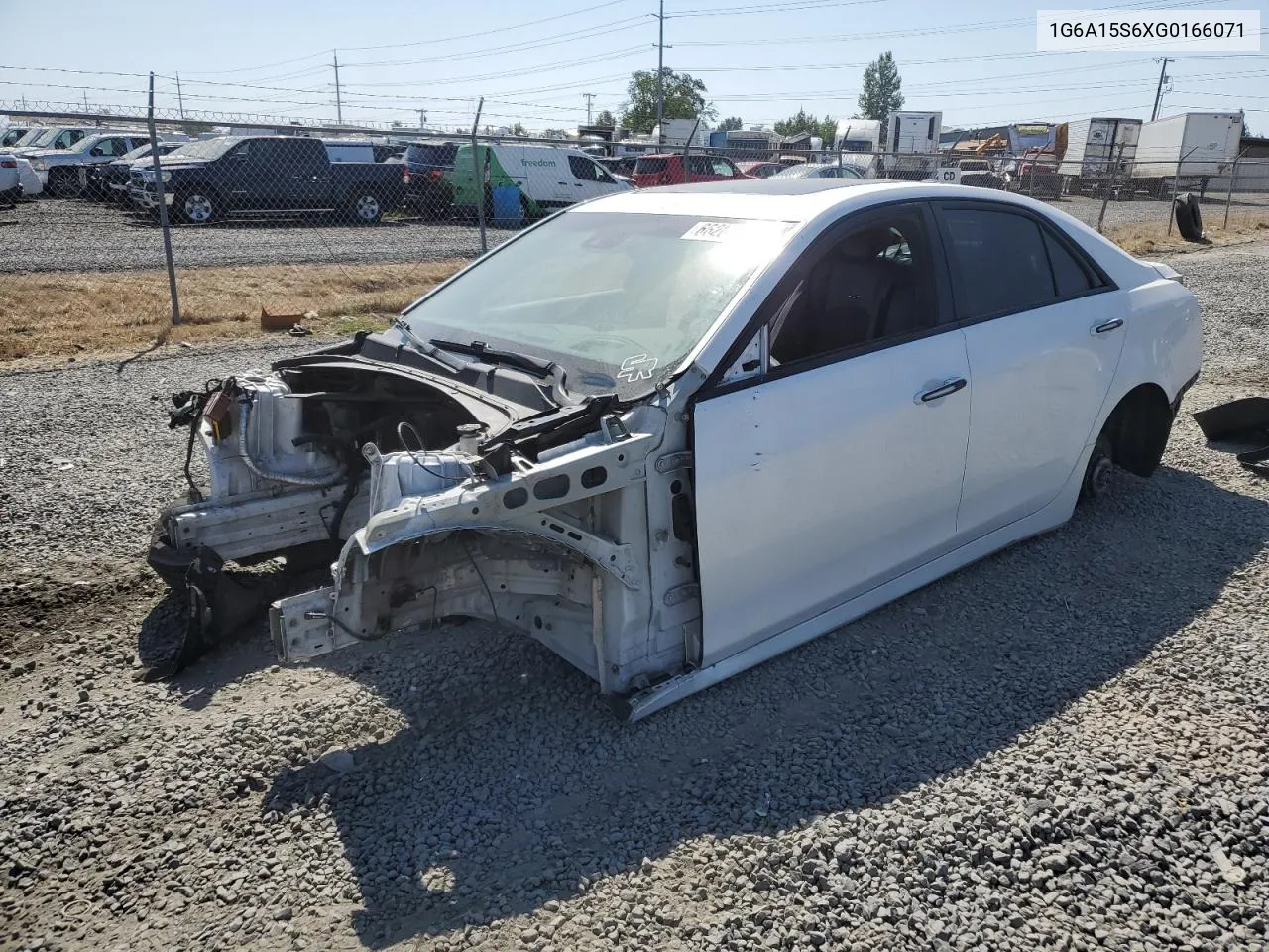 2016 Cadillac Cts-V VIN: 1G6A15S6XG0166071 Lot: 80673404