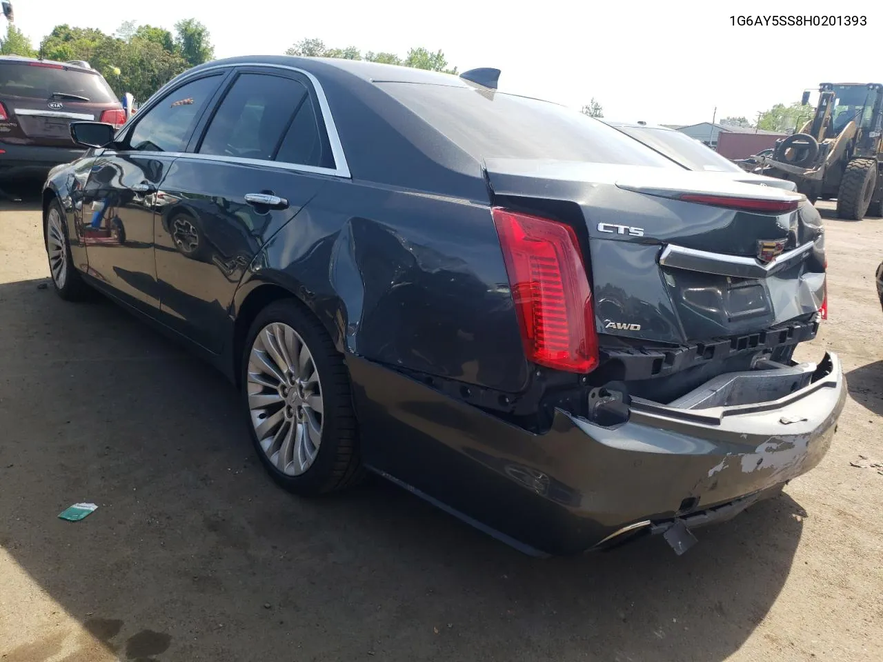 1G6AY5SS8H0201393 2017 Cadillac Cts Premium Luxury