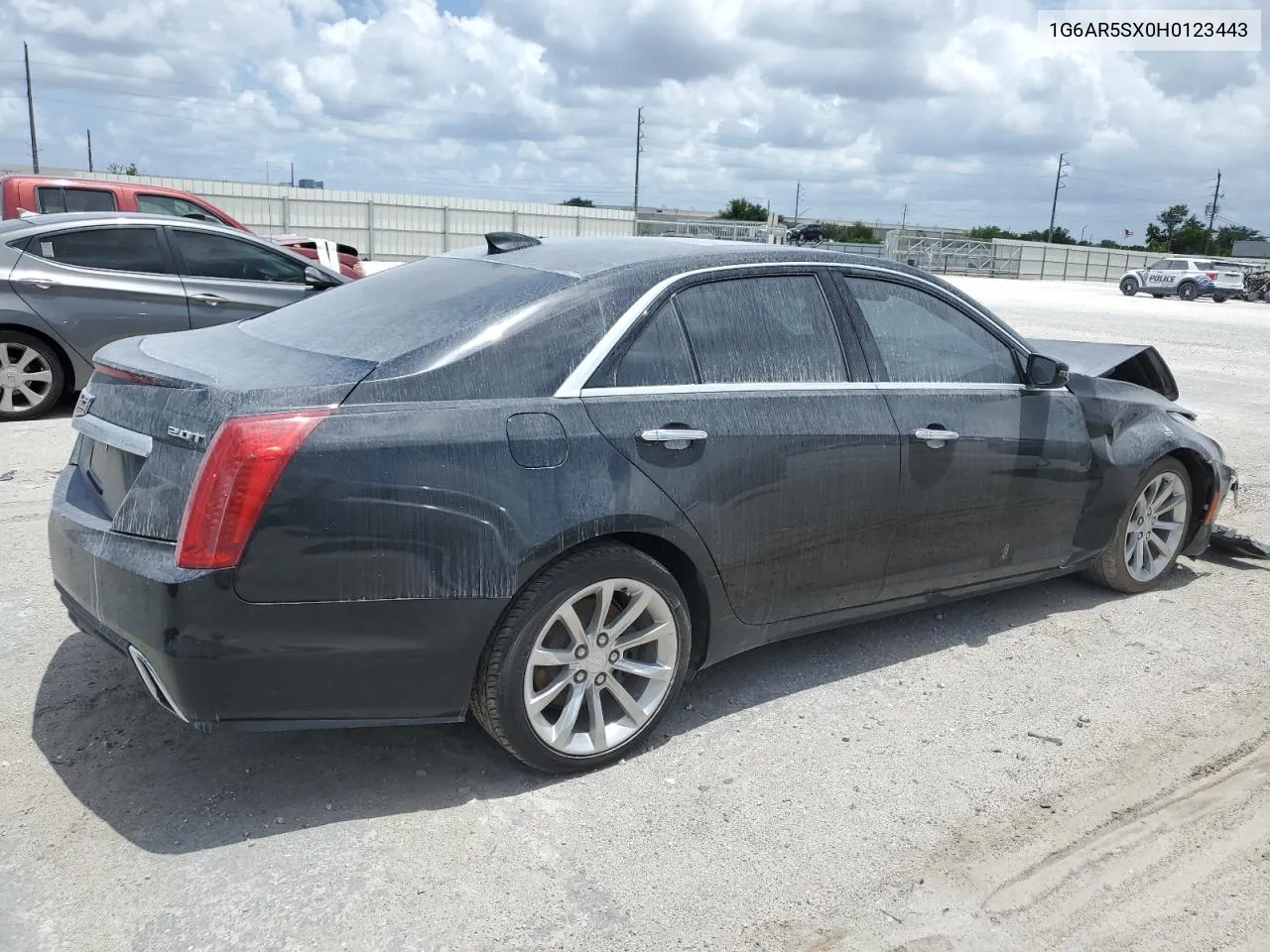 2017 Cadillac Cts Luxury VIN: 1G6AR5SX0H0123443 Lot: 57774434