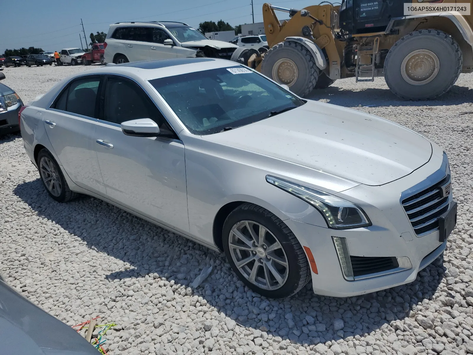 2017 Cadillac Cts VIN: 1G6AP5SX4H0171243 Lot: 67143614