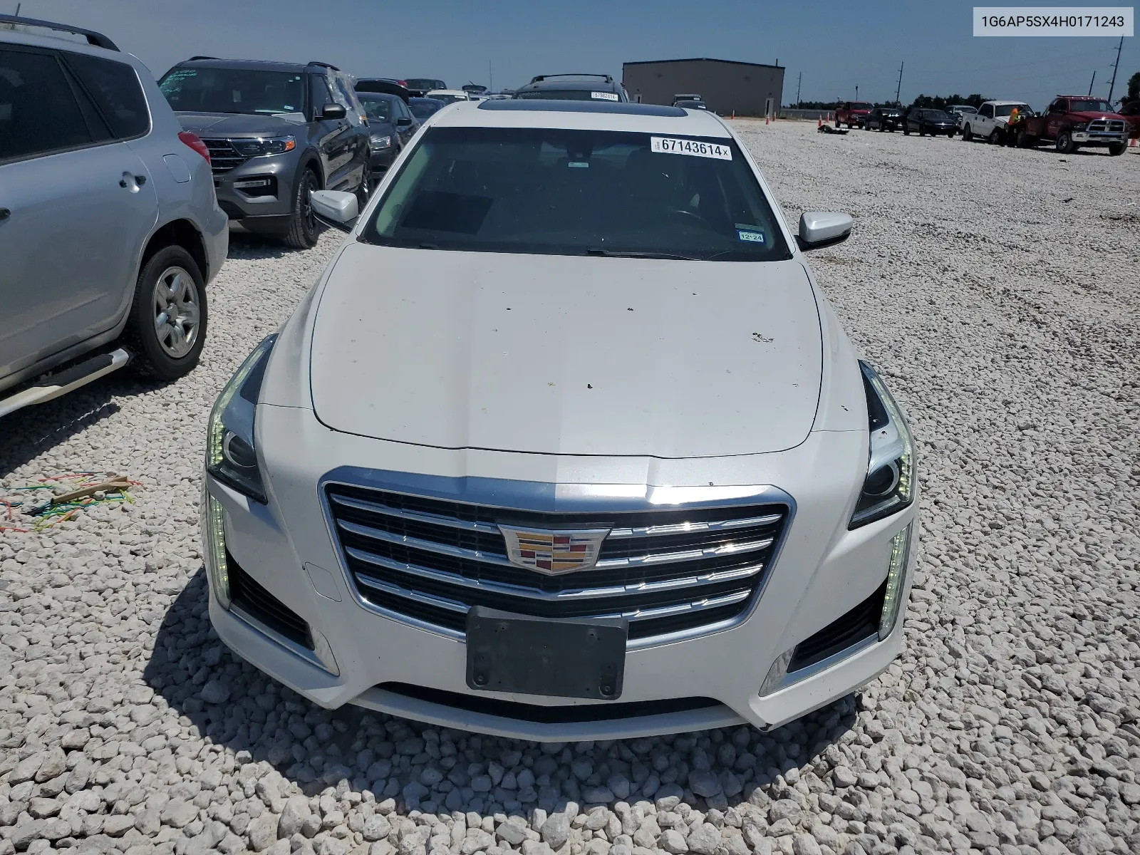 1G6AP5SX4H0171243 2017 Cadillac Cts