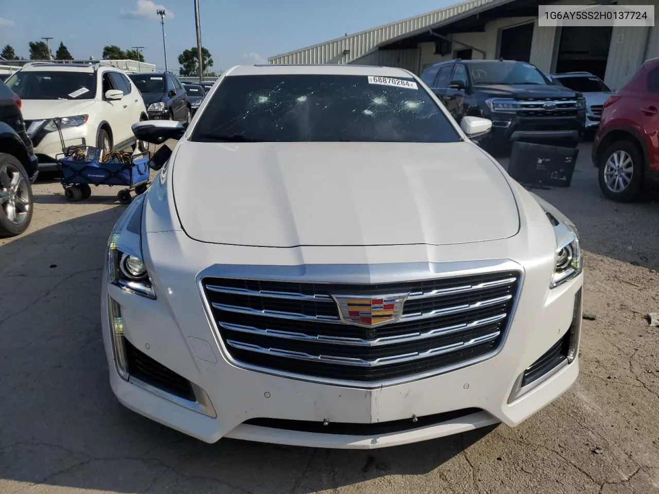 1G6AY5SS2H0137724 2017 Cadillac Cts Premium Luxury