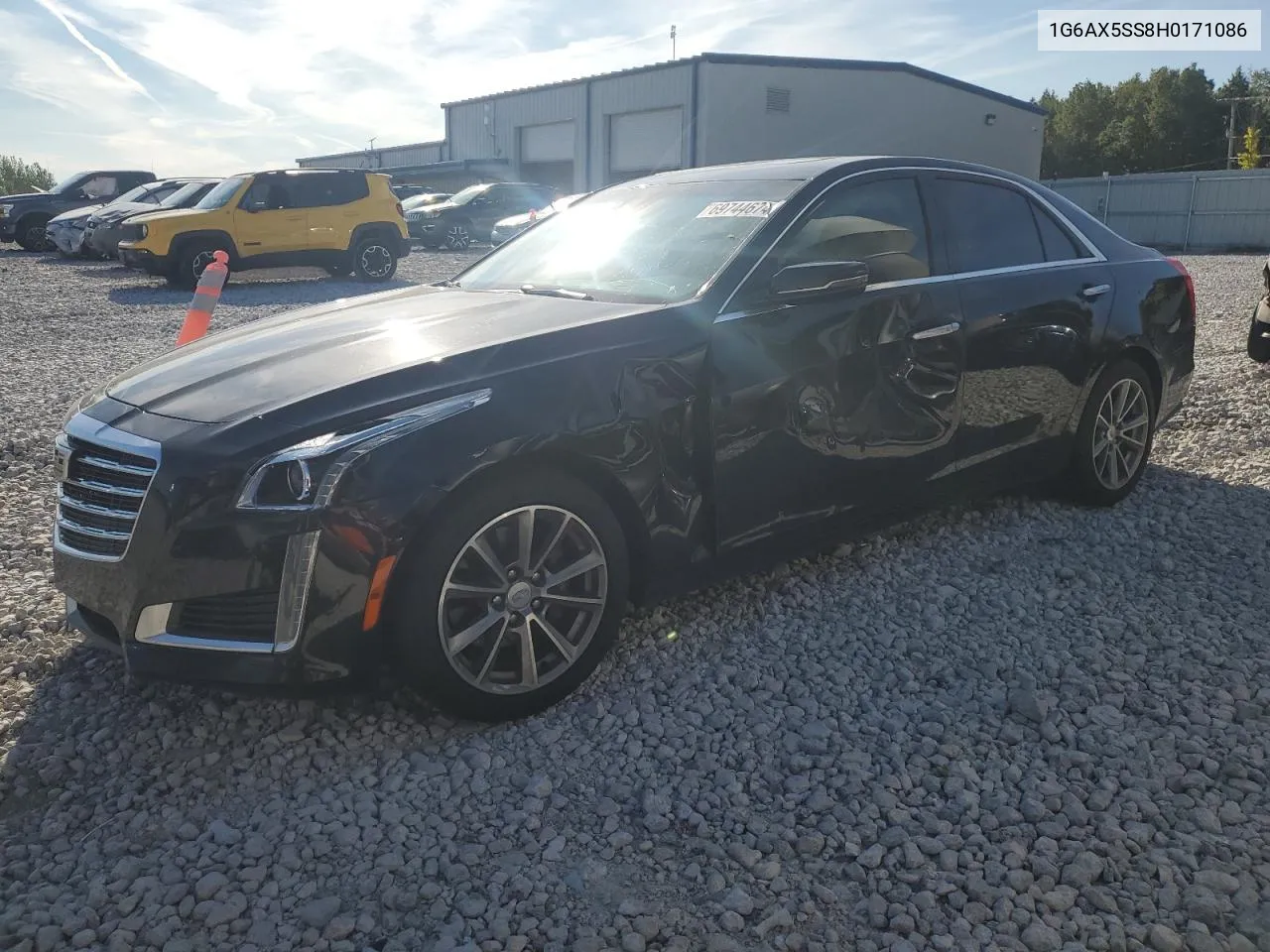 2017 Cadillac Cts Luxury VIN: 1G6AX5SS8H0171086 Lot: 69744674