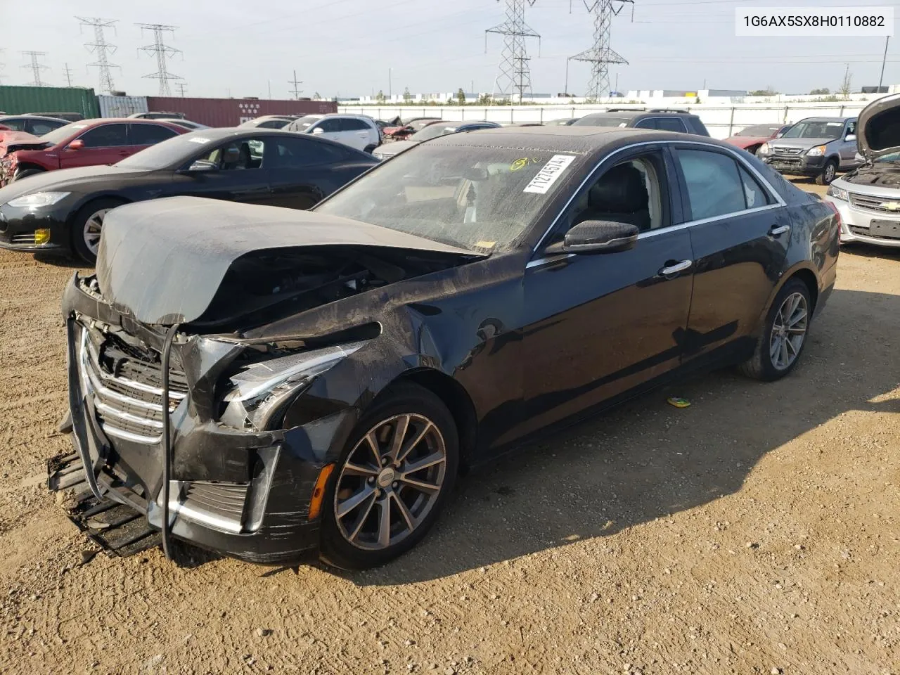 1G6AX5SX8H0110882 2017 Cadillac Cts Luxury