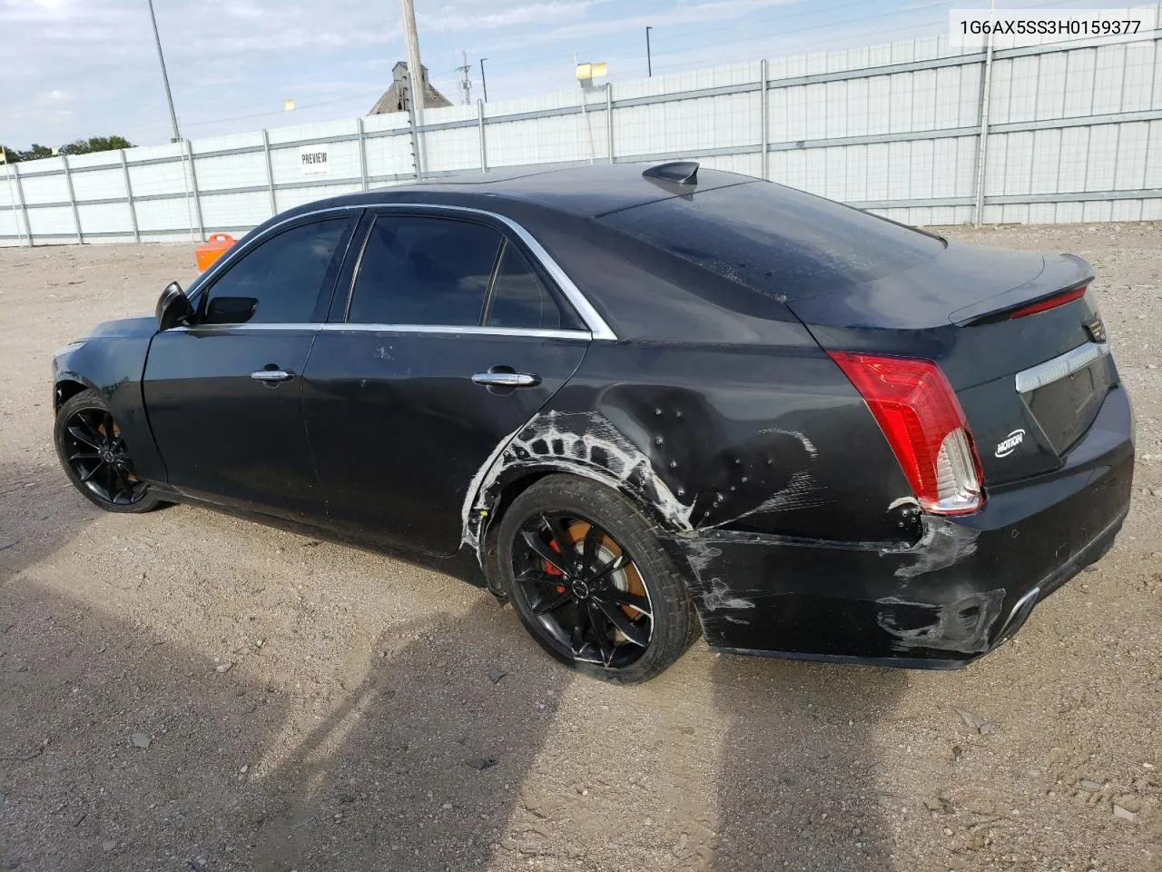 1G6AX5SS3H0159377 2017 Cadillac Cts Luxury