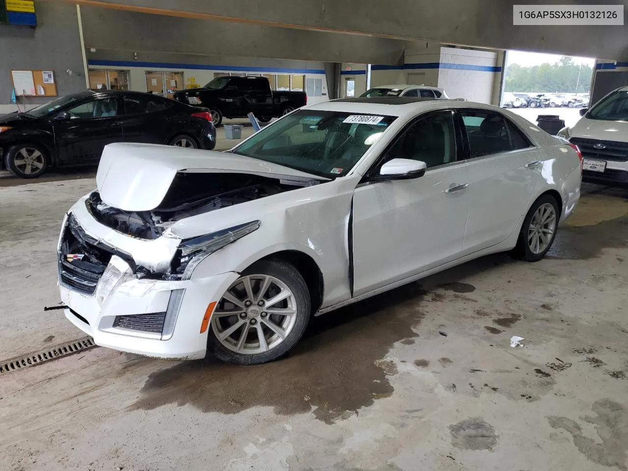 2017 Cadillac Cts VIN: 1G6AP5SX3H0132126 Lot: 73780874