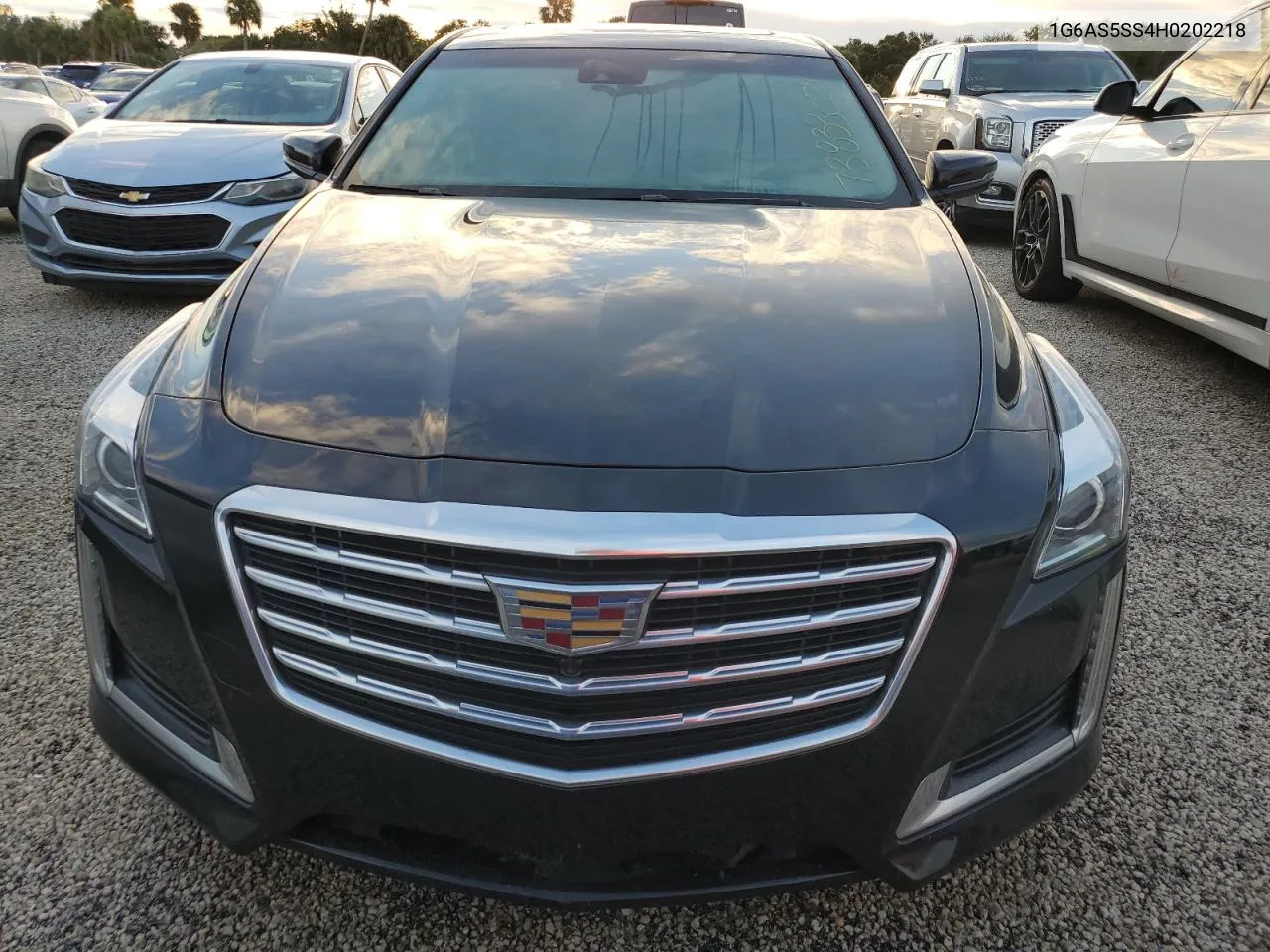 2017 Cadillac Cts Premium Luxury VIN: 1G6AS5SS4H0202218 Lot: 73833054