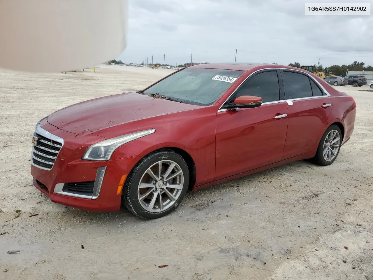 2017 Cadillac Cts Luxury VIN: 1G6AR5SS7H0142902 Lot: 73936764