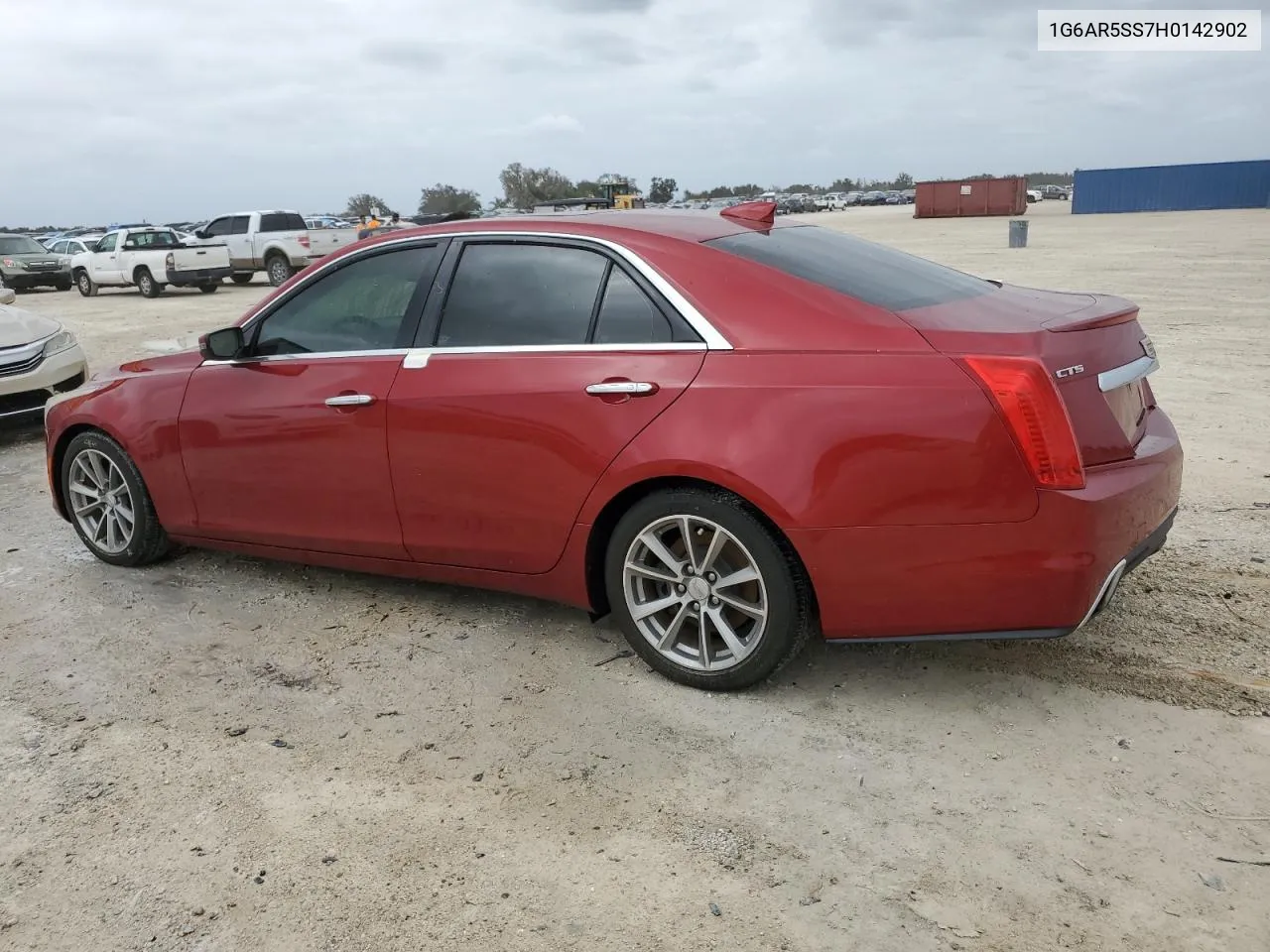 2017 Cadillac Cts Luxury VIN: 1G6AR5SS7H0142902 Lot: 73936764