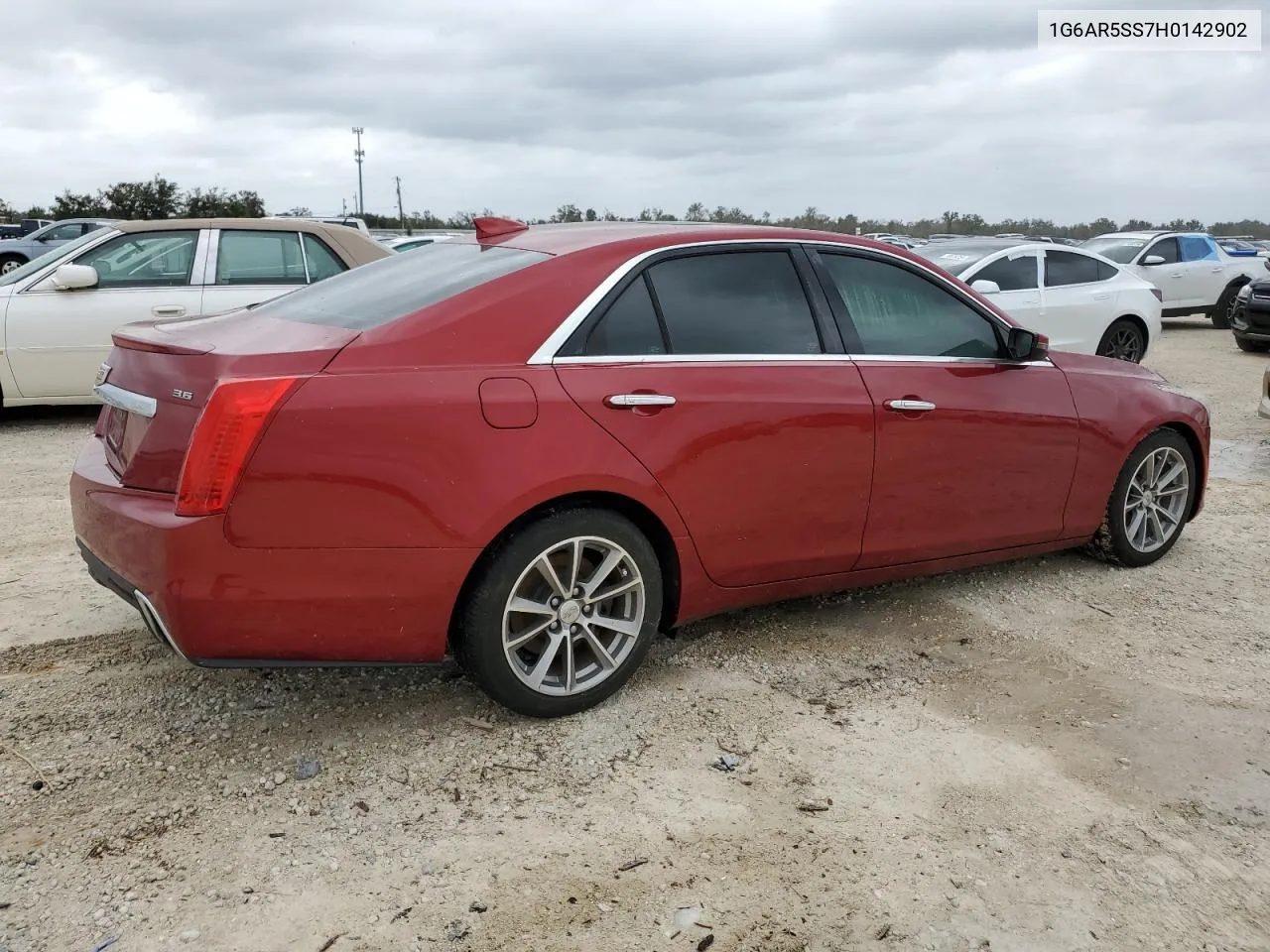 2017 Cadillac Cts Luxury VIN: 1G6AR5SS7H0142902 Lot: 73936764