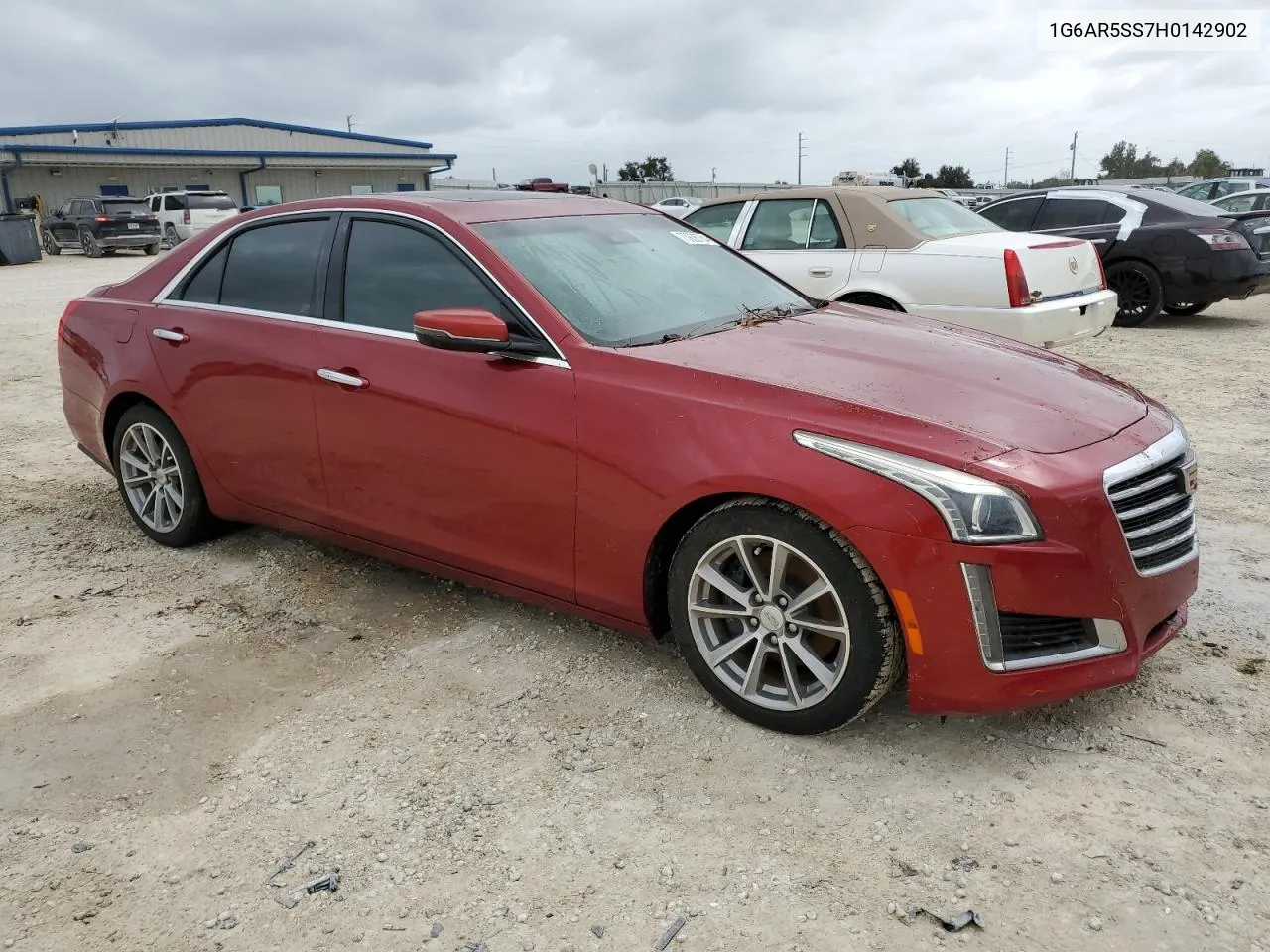 2017 Cadillac Cts Luxury VIN: 1G6AR5SS7H0142902 Lot: 73936764