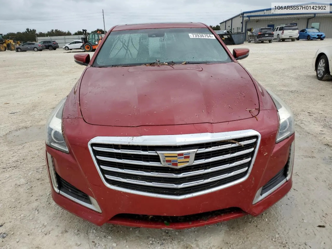 2017 Cadillac Cts Luxury VIN: 1G6AR5SS7H0142902 Lot: 73936764