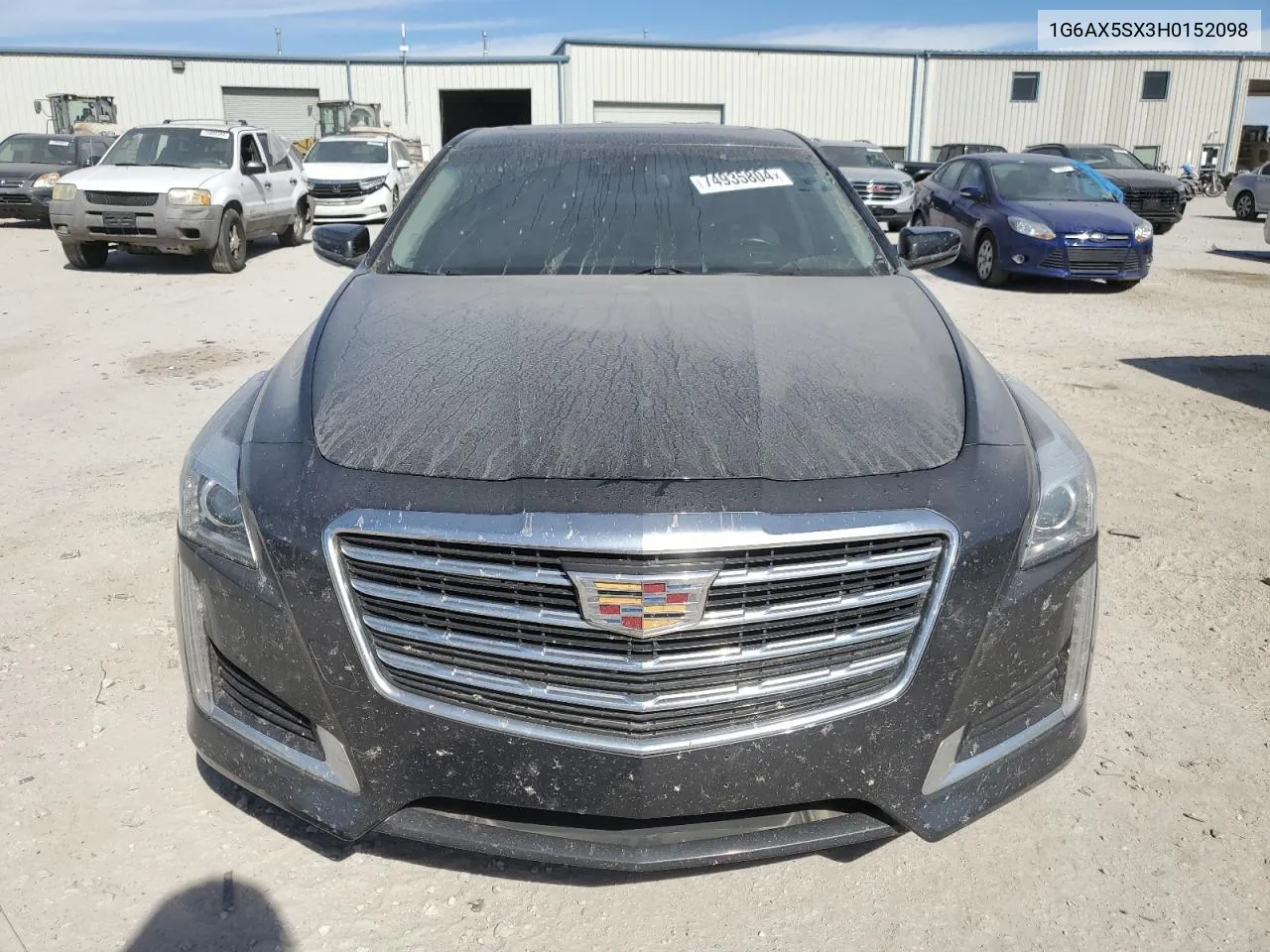 2017 Cadillac Cts Luxury VIN: 1G6AX5SX3H0152098 Lot: 74935804