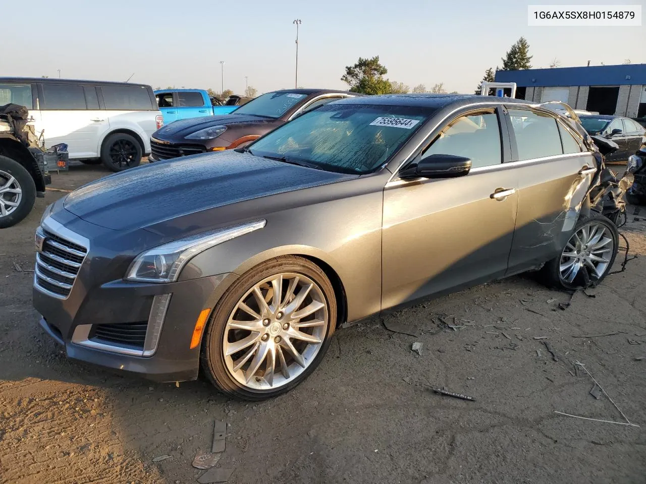 2017 Cadillac Cts Luxury VIN: 1G6AX5SX8H0154879 Lot: 75595644