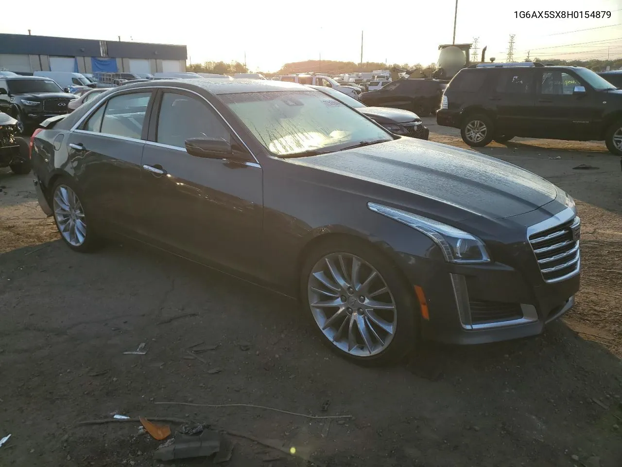 2017 Cadillac Cts Luxury VIN: 1G6AX5SX8H0154879 Lot: 75595644