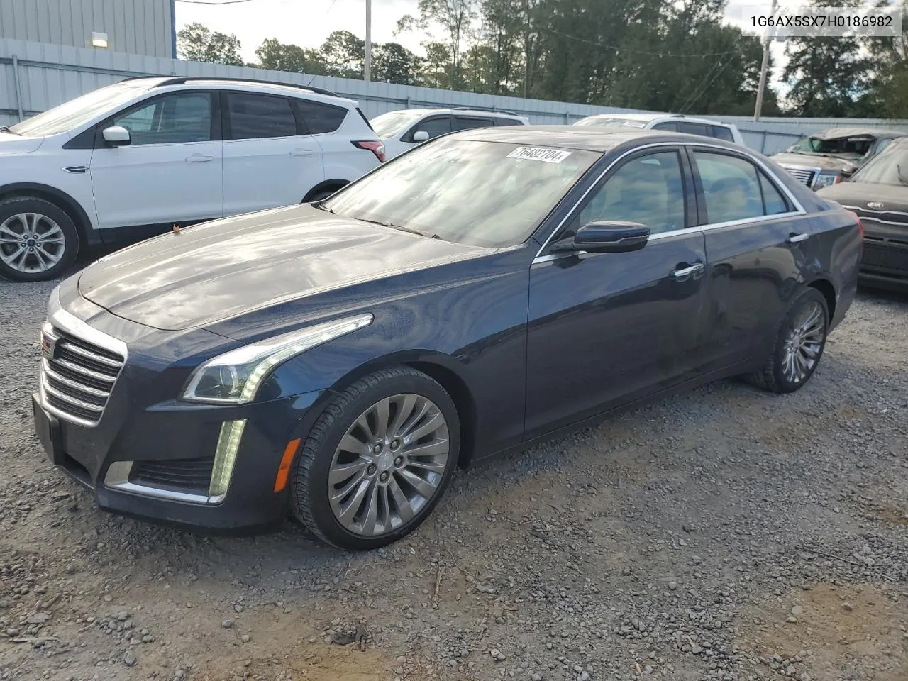 2017 Cadillac Cts Luxury VIN: 1G6AX5SX7H0186982 Lot: 76482704