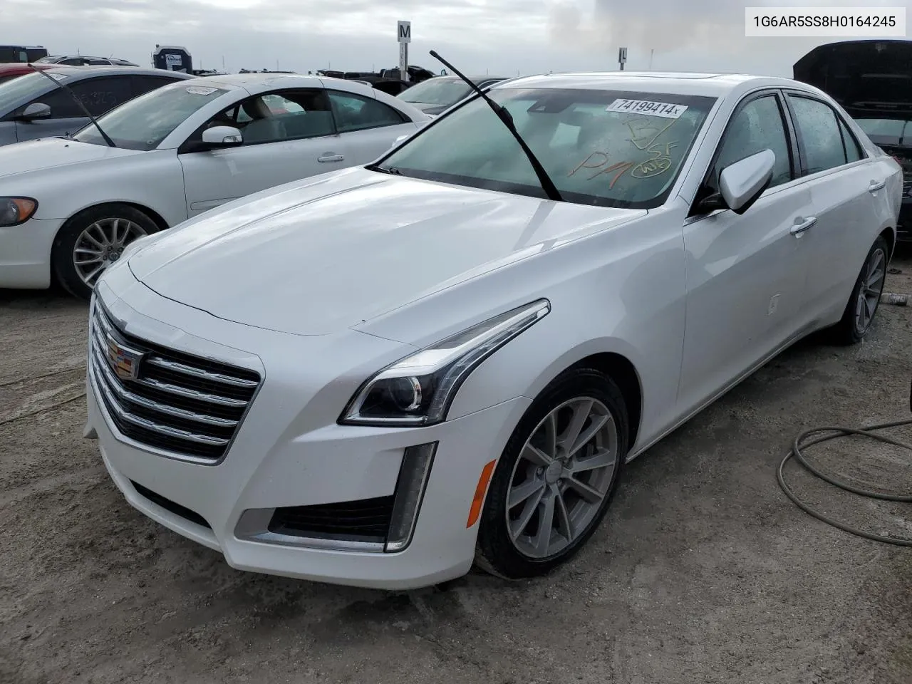 2017 Cadillac Cts Luxury VIN: 1G6AR5SS8H0164245 Lot: 79355444