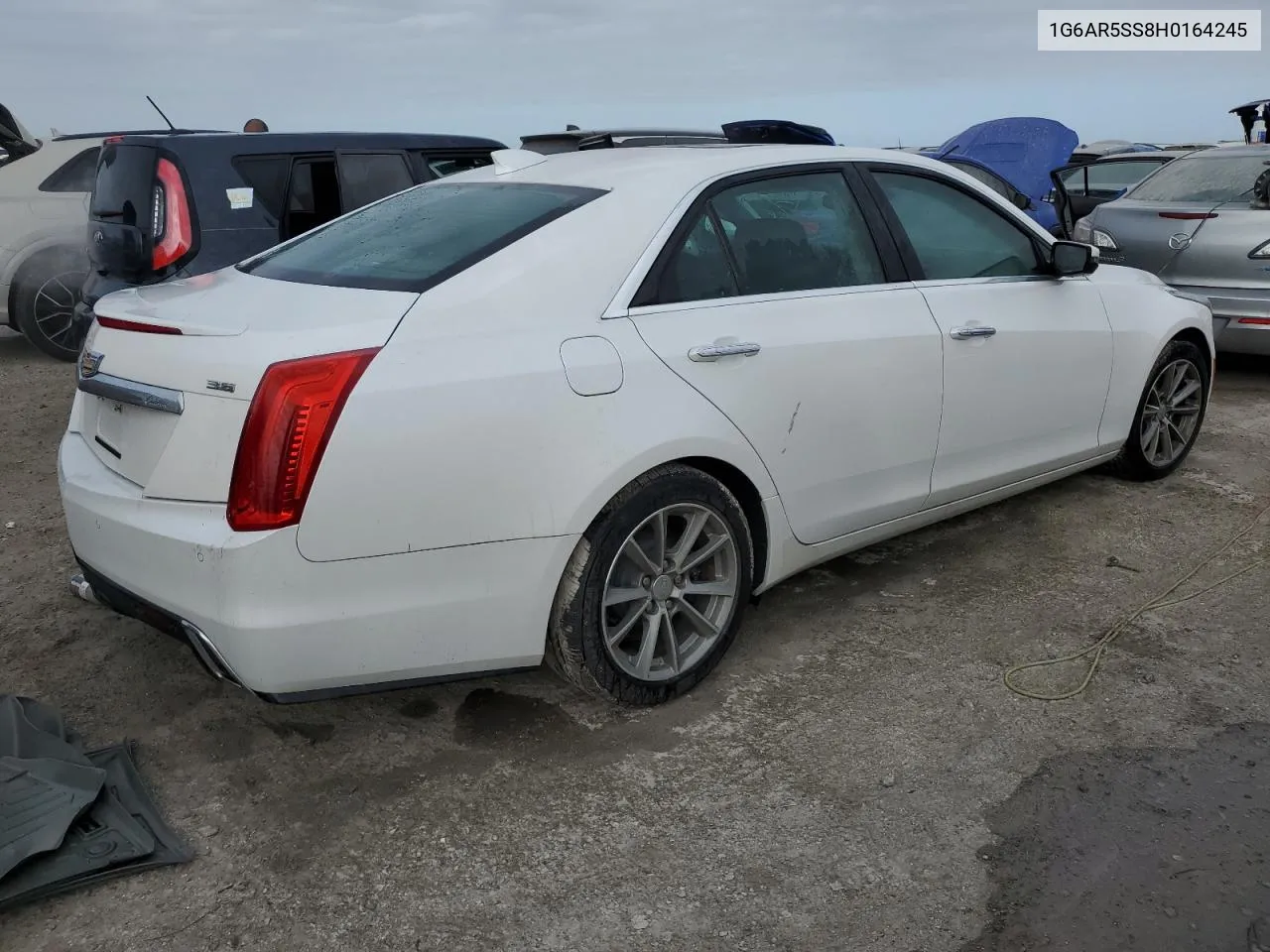 2017 Cadillac Cts Luxury VIN: 1G6AR5SS8H0164245 Lot: 79355444