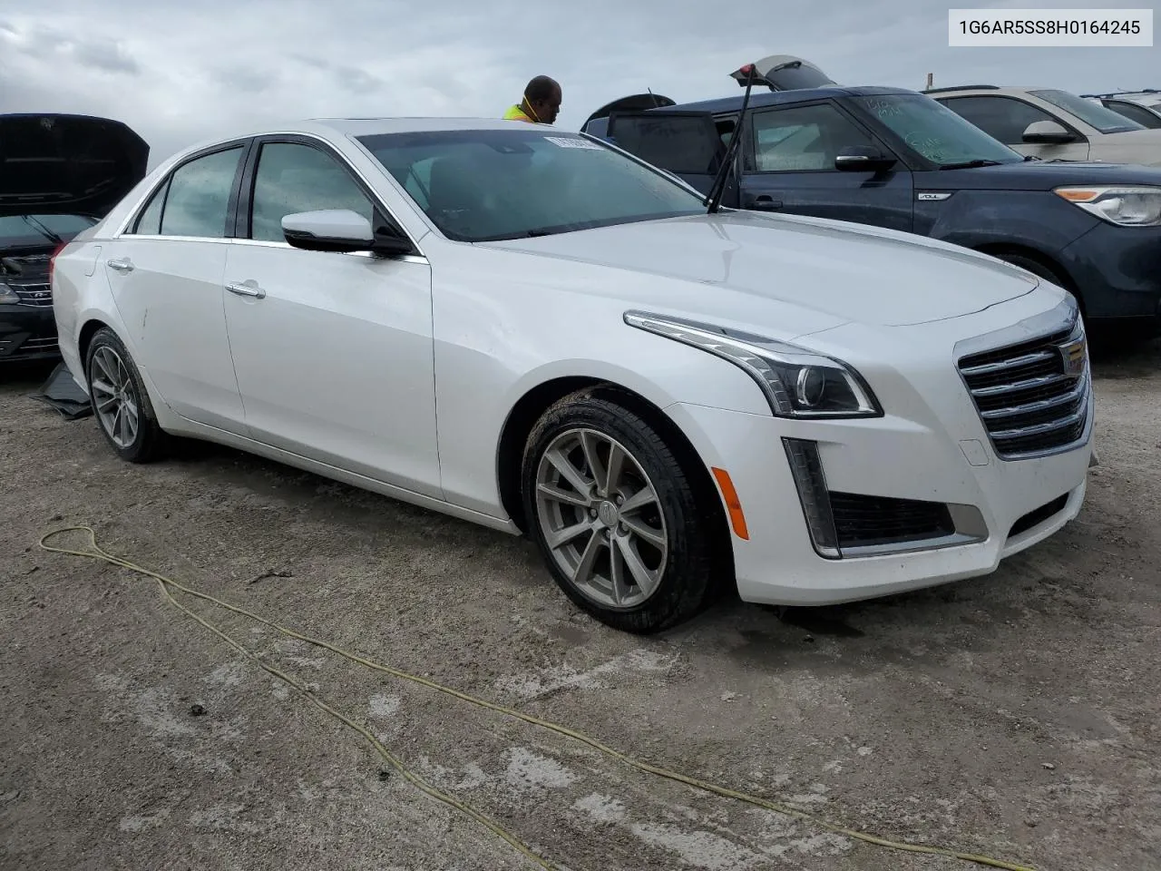 2017 Cadillac Cts Luxury VIN: 1G6AR5SS8H0164245 Lot: 79355444