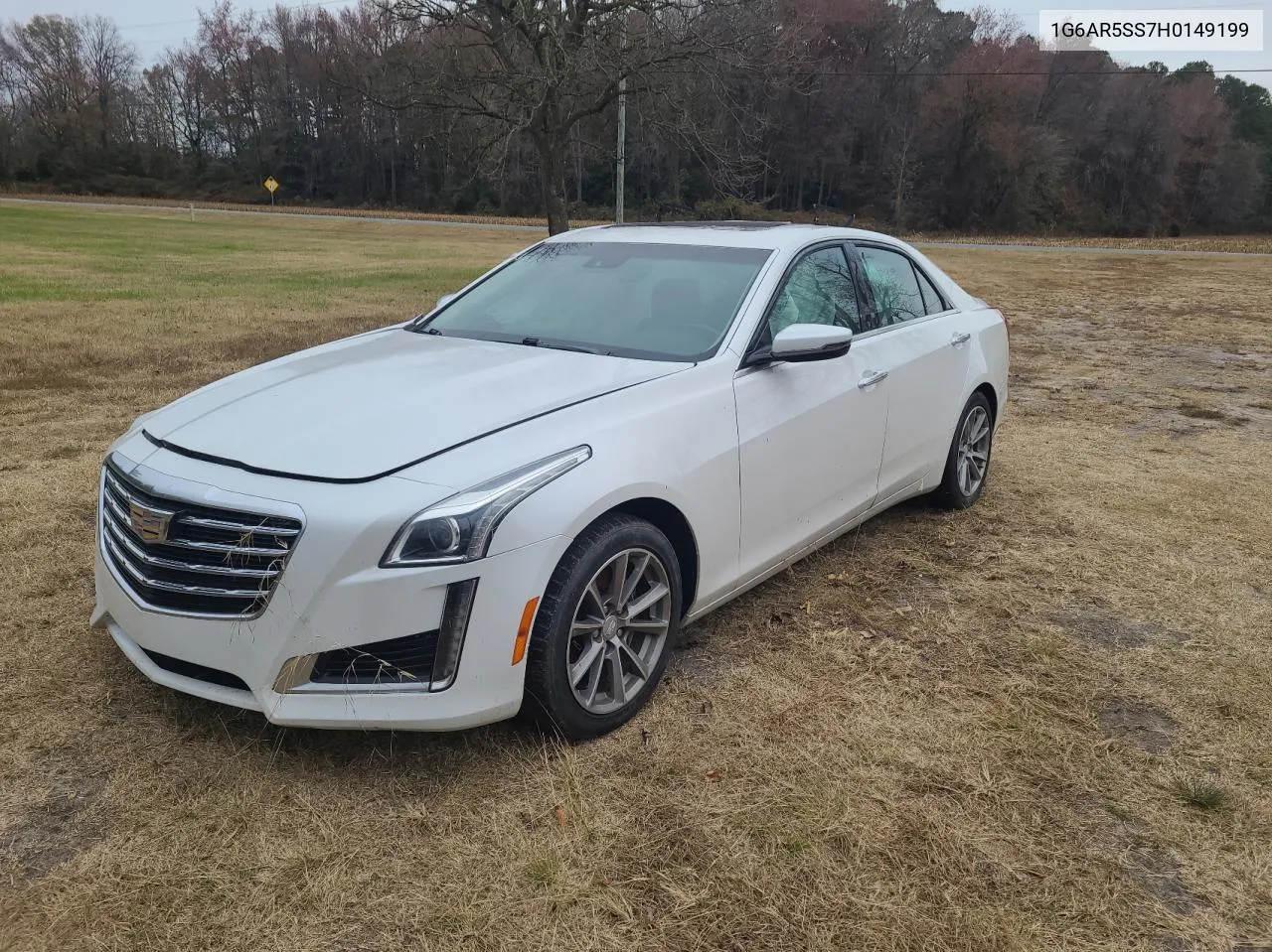 2017 Cadillac Cts Luxury VIN: 1G6AR5SS7H0149199 Lot: 81140674