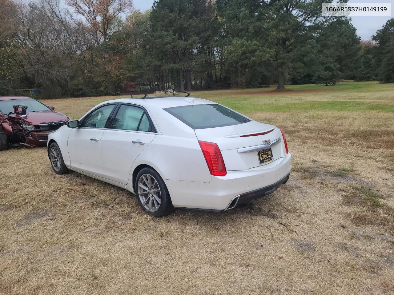 2017 Cadillac Cts Luxury VIN: 1G6AR5SS7H0149199 Lot: 81140674