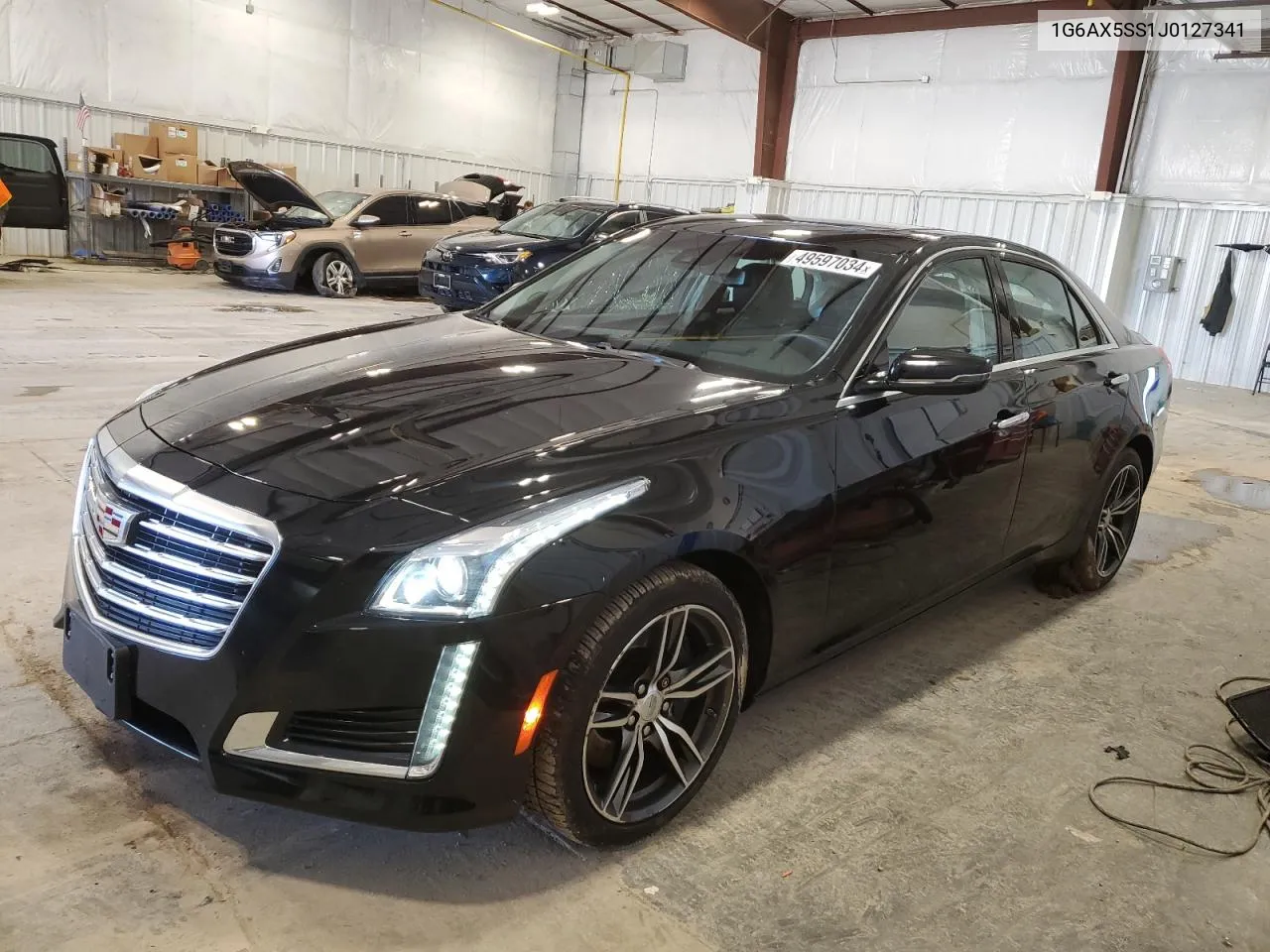 2018 Cadillac Cts Luxury VIN: 1G6AX5SS1J0127341 Lot: 49597034