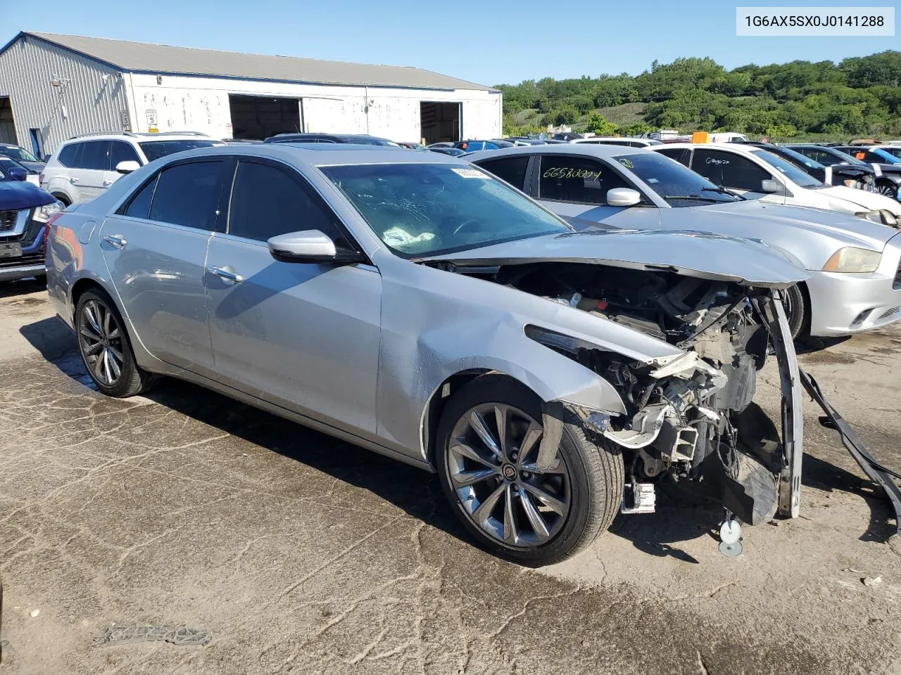 2018 Cadillac Cts Luxury VIN: 1G6AX5SX0J0141288 Lot: 66622214