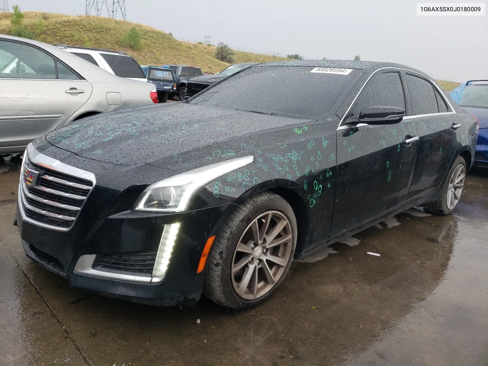 2018 Cadillac Cts Luxury VIN: 1G6AX5SX0J0180009 Lot: 68826994