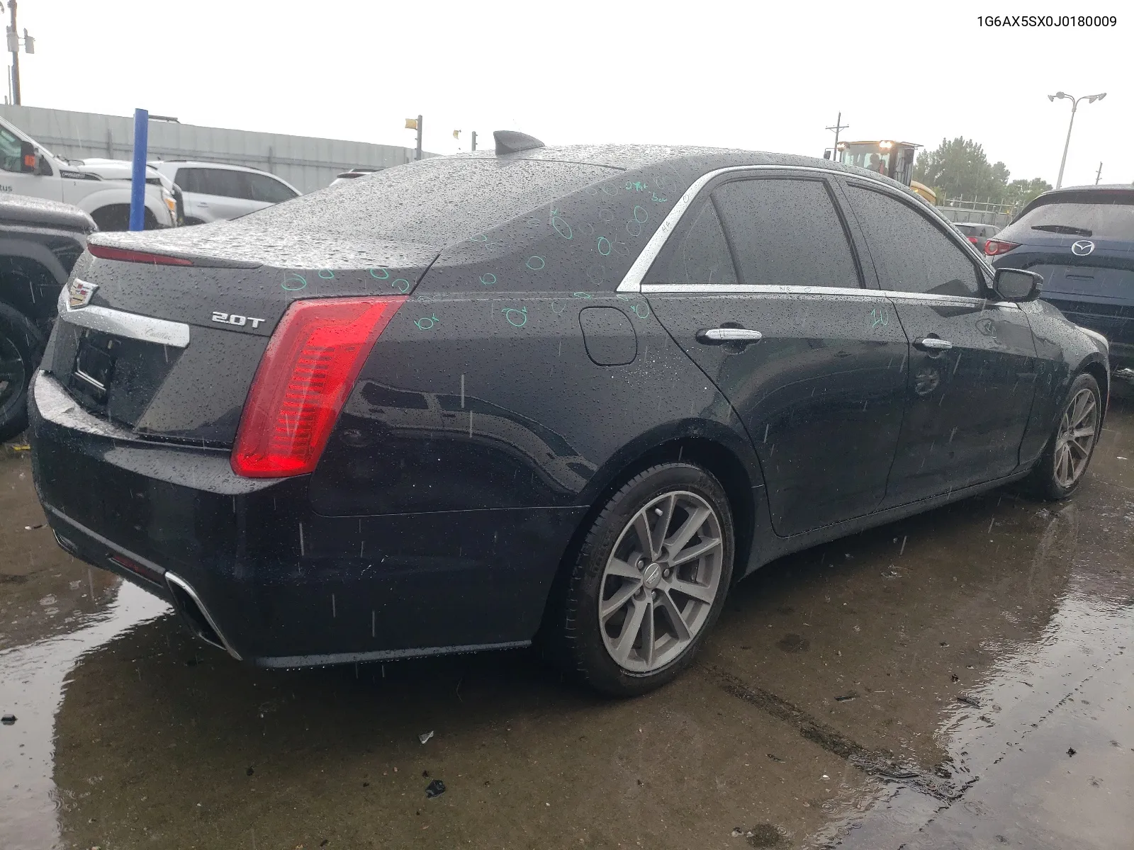 2018 Cadillac Cts Luxury VIN: 1G6AX5SX0J0180009 Lot: 68826994