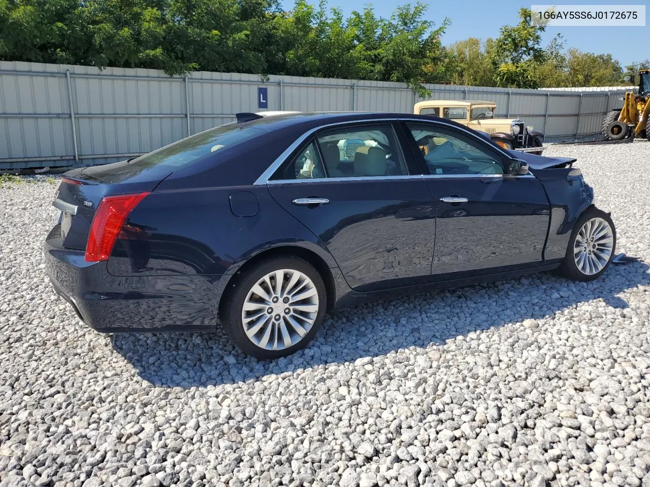 1G6AY5SS6J0172675 2018 Cadillac Cts Premium Luxury