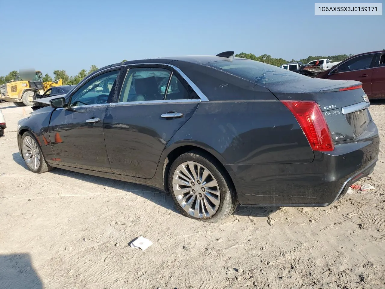 2018 Cadillac Cts Luxury VIN: 1G6AX5SX3J0159171 Lot: 71118504